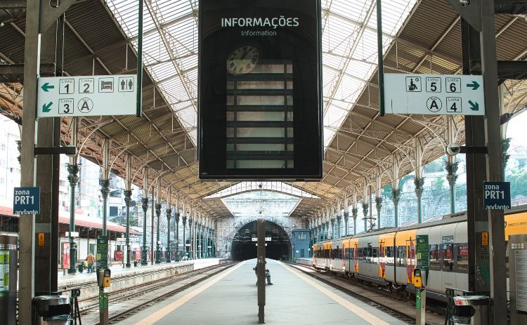 Portugual train station