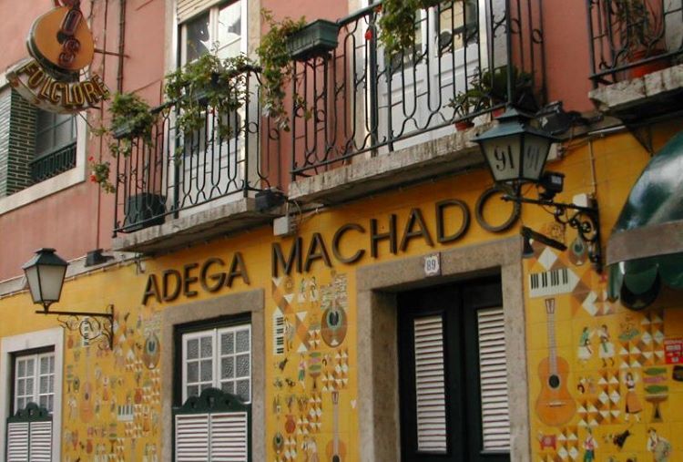 Adega Machado Fado restaurant  in Lisbon